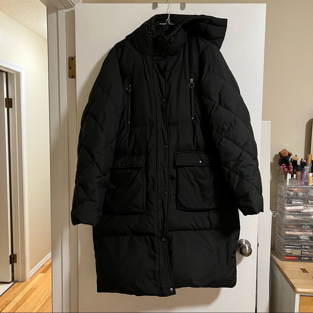 Black Vero Moda Puff Jacket